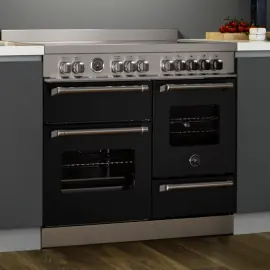 a Bertazzoni appliance in a home kitchen
