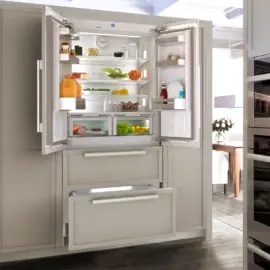 a Miele appliance in a home kitchen